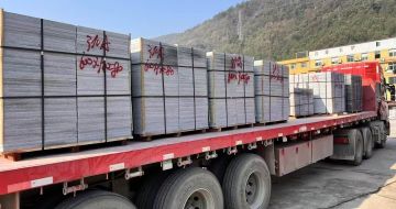 泰州 芝麻灰地铺石出货日常