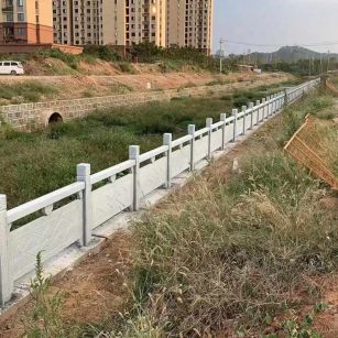 泰州 白麻河道栏杆效果展示图