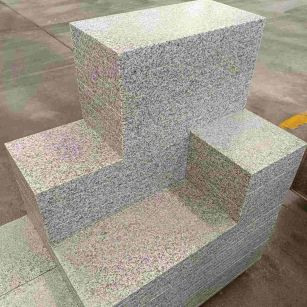 泰州 白麻花岗岩荔枝面地铺石