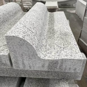 泰州 白麻花岗岩S型路沿石，路侧石，马路牙子等