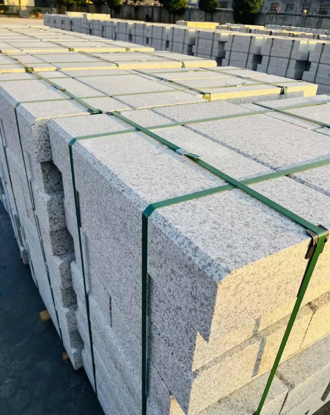 泰州 白麻花岗岩路沿石，马路牙子，路缘石，平石，立缘石等