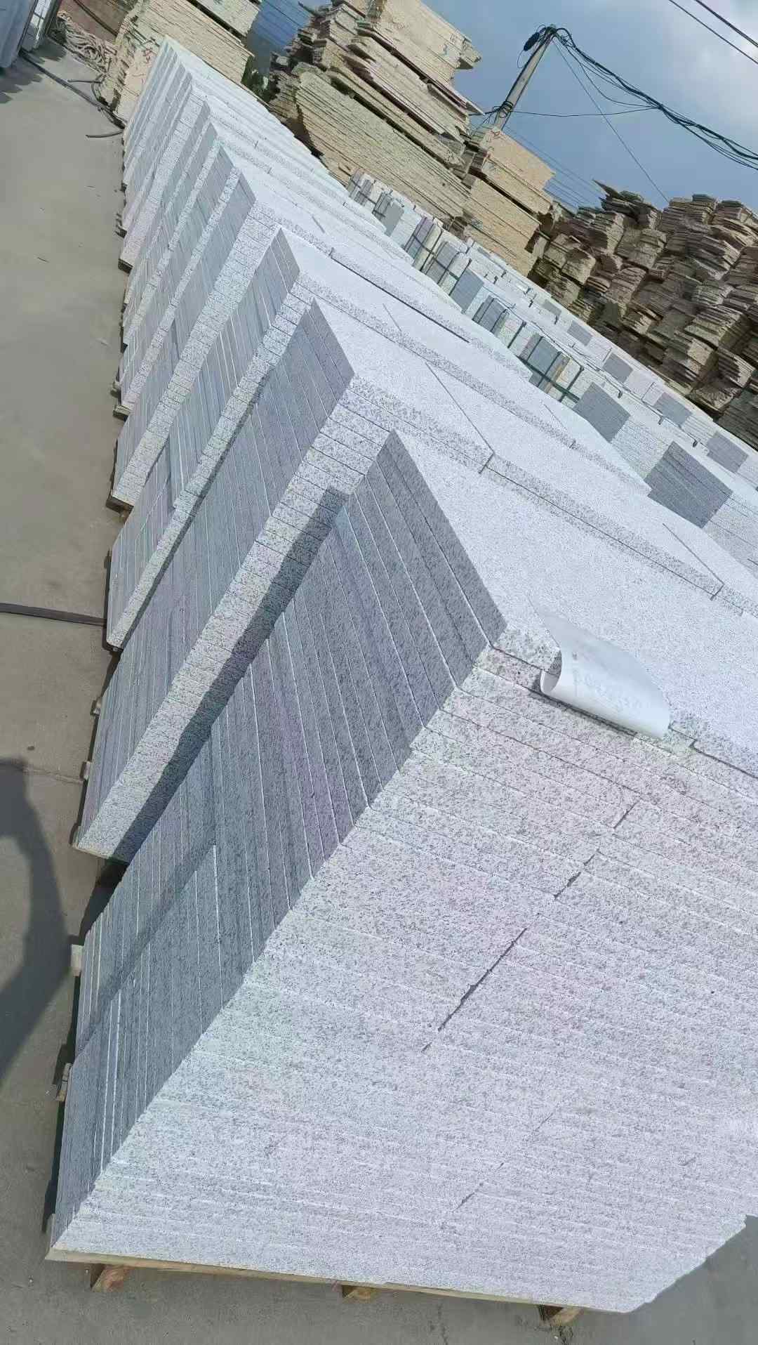 泰州 白麻荔枝面花岗岩地铺石