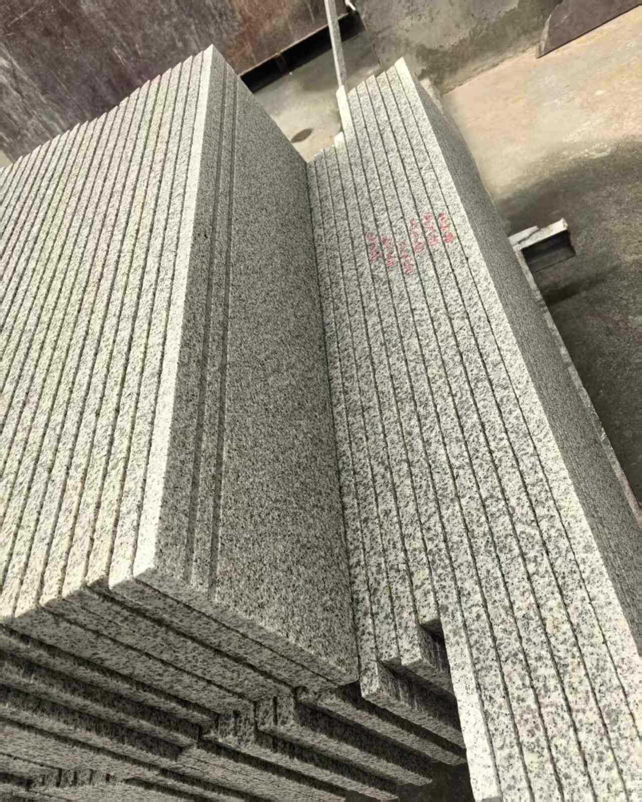 泰州 白麻荔枝面花岗岩楼梯踏步