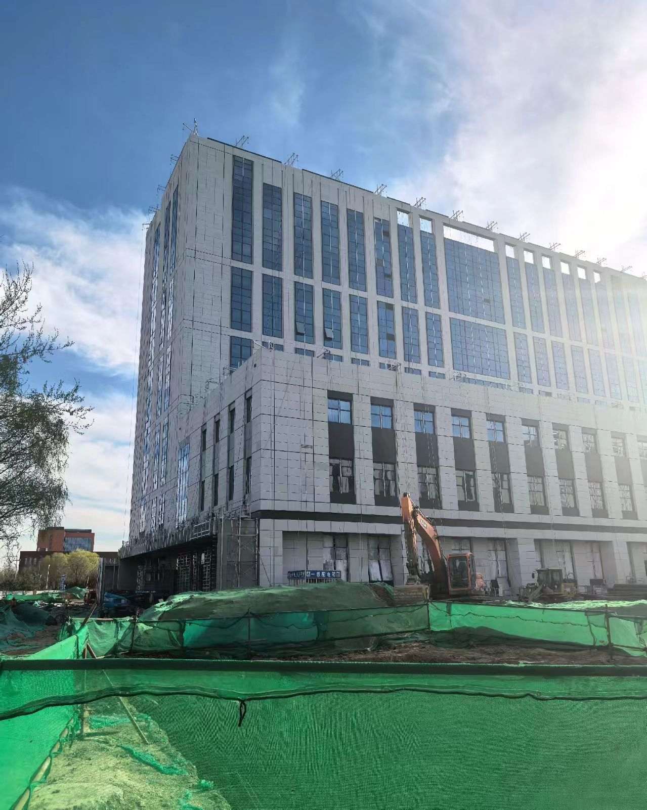 泰州 白麻花岗岩石材外墙干挂